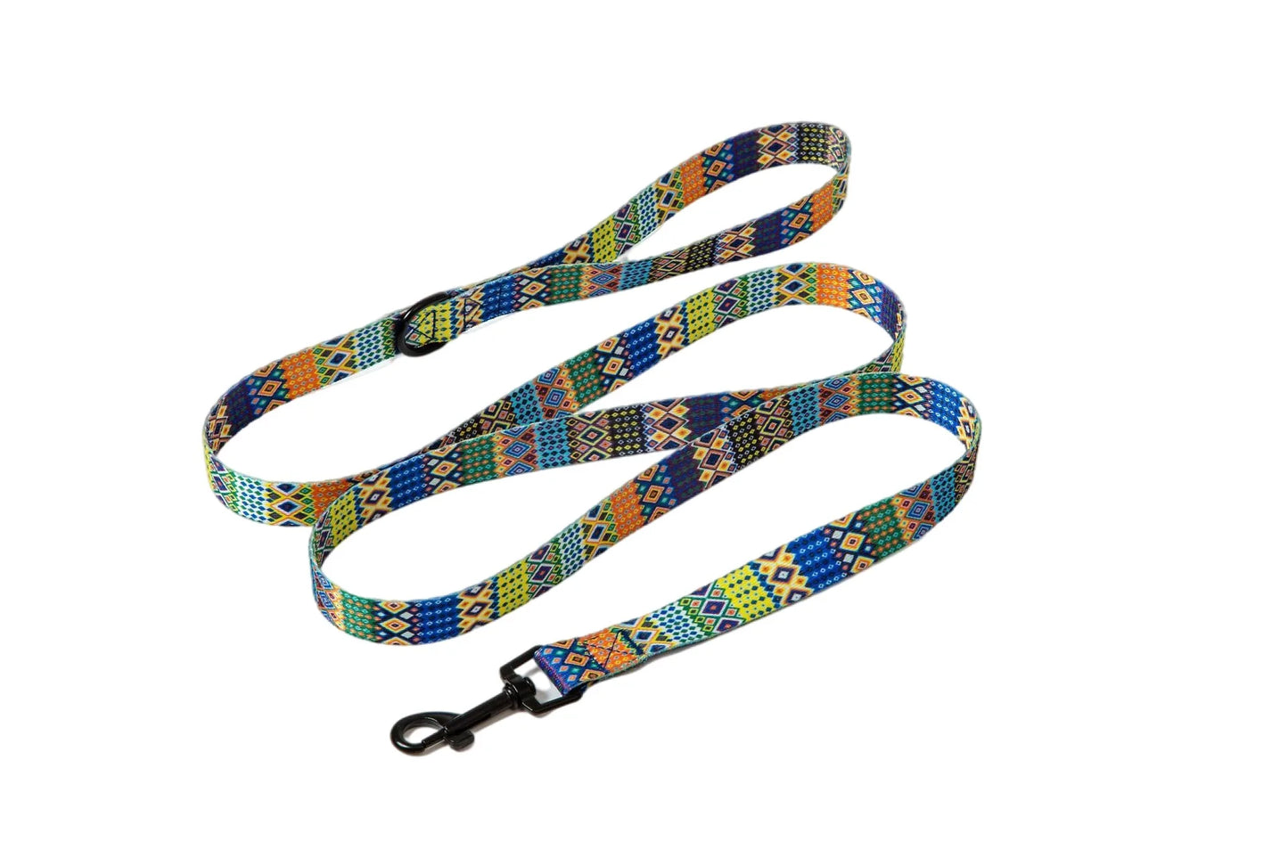 Bohemian Pet Collar and Leash Set